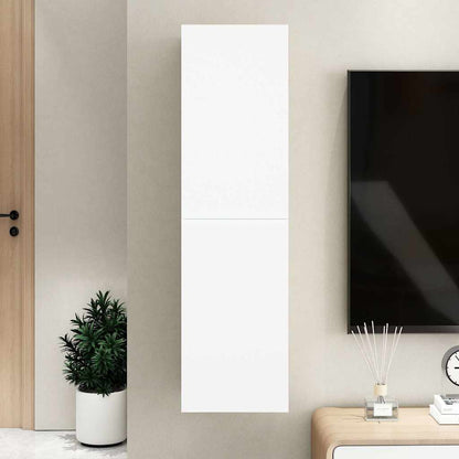 803362 vidaXL TV Cabinet White 30,5x30x110 cm Engineered Wood