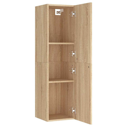 803368 vidaXL TV Cabinet Sonoma Oak 30,5x30x110 cm Engineered Wood