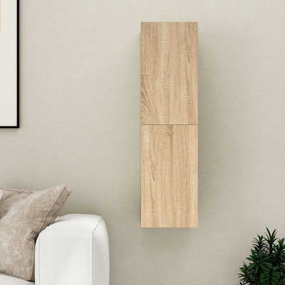 803368 vidaXL TV Cabinet Sonoma Oak 30,5x30x110 cm Engineered Wood