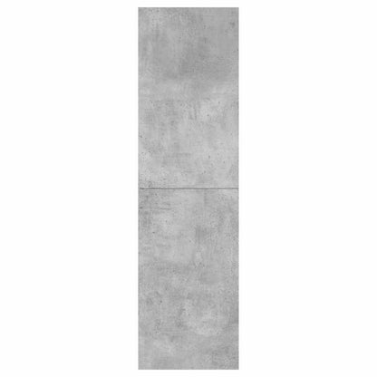 803370 vidaXL TV Cabinet Concrete Grey 30,5x30x110 cm Engineered Wood
