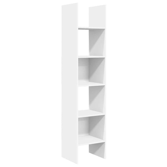 803398 vidaXL Book Cabinet White 40x35x180 cm Engineered Wood