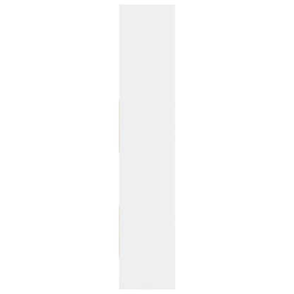 803398 vidaXL Book Cabinet White 40x35x180 cm Engineered Wood