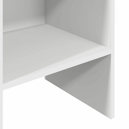 803398 vidaXL Book Cabinet White 40x35x180 cm Engineered Wood