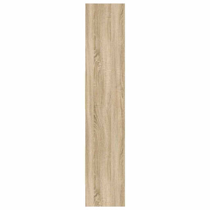 803401 vidaXL Book Cabinet Sonoma Oak 40x35x180 cm Engineered Wood