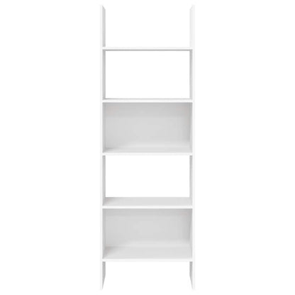 Book Cabinet White 60x35x180 cm Engineered Wood