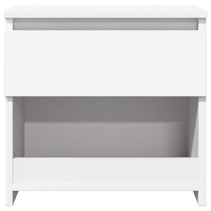 Bedside Cabinets 2 pcs White 40x30x39 cm Engineered Wood