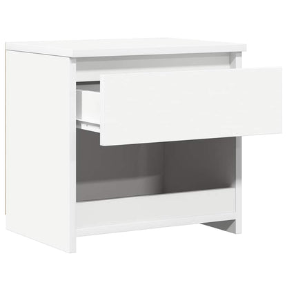803444 vidaXL Bedside Cabinets 2 pcs White 40x30x39 cm Engineered Wood