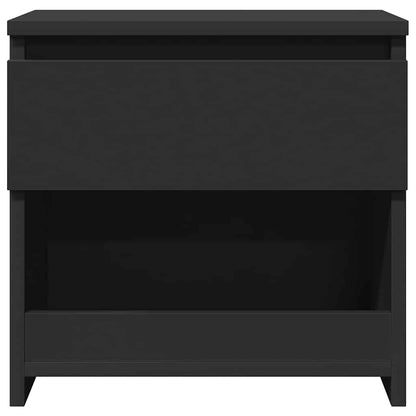 Bedside Cabinets 2 pcs Black 40x30x39 cm Engineered Wood