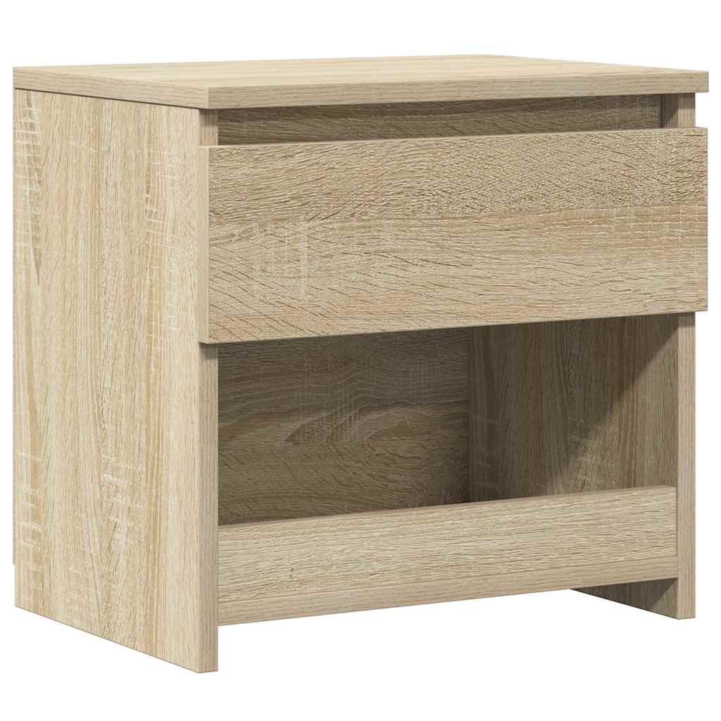 Bedside Cabinet Sonoma Oak 40x30x39 cm Engineered Wood
