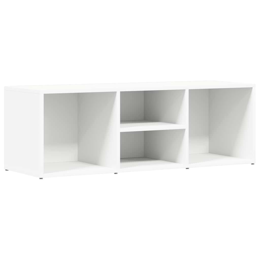 Shoe Storage Bench White 105x35x35 cm Engineered Wood