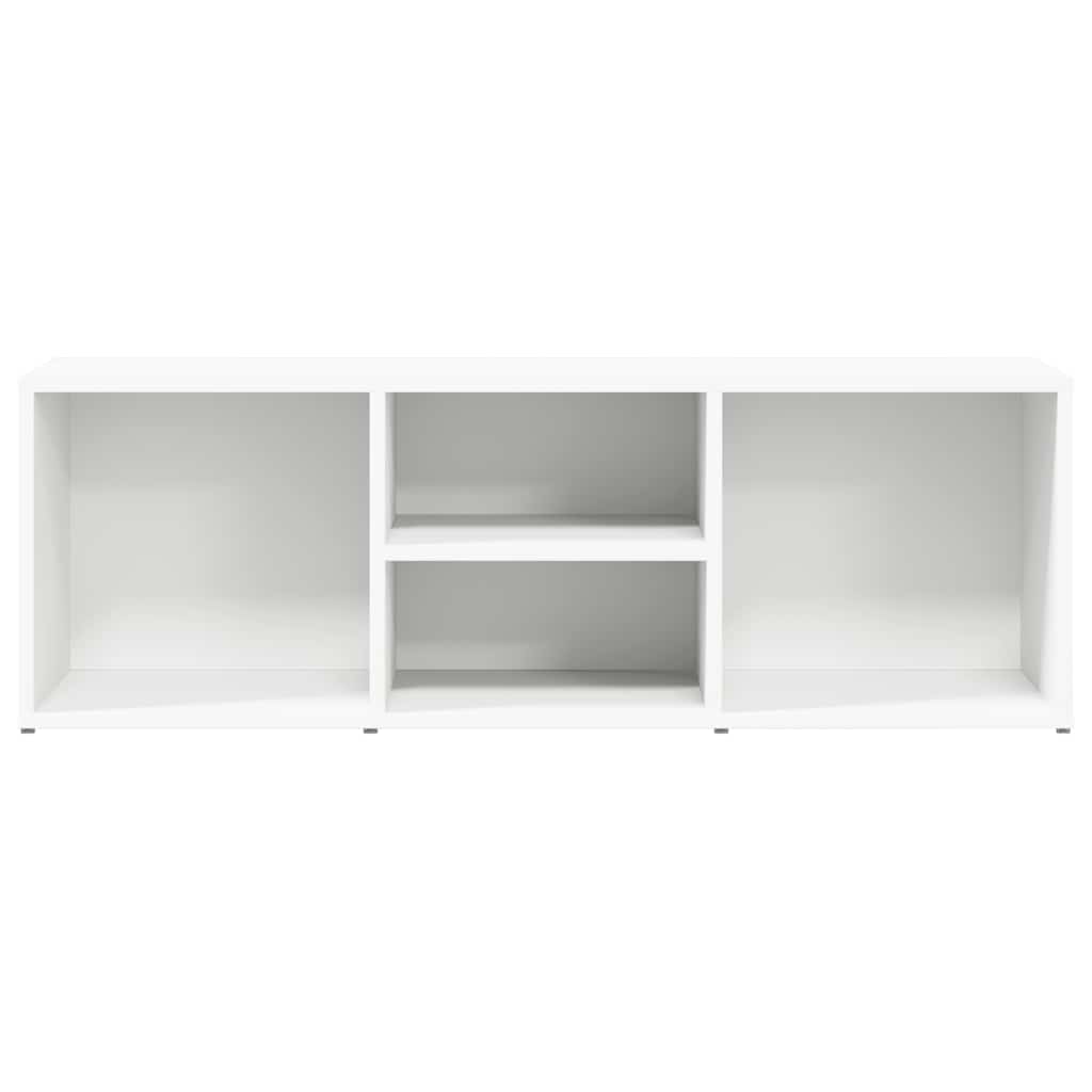 Shoe Storage Bench White 105x35x35 cm Engineered Wood