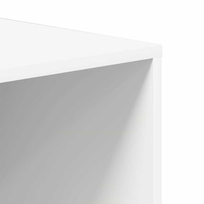 Shoe Storage Bench White 102x35x35 cm Engineered Wood