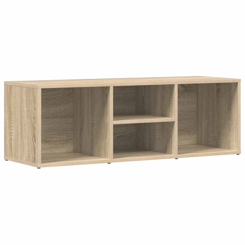 Shoe Storage Bench | Sonoma Oak | Engineered Wood | 105x35x35 cm