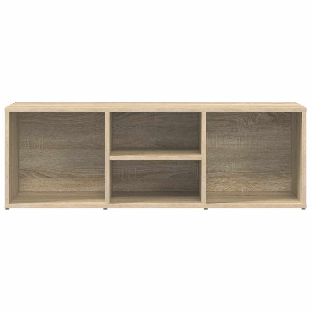 Shoe Storage Bench | Sonoma Oak | Engineered Wood | 105x35x35 cm