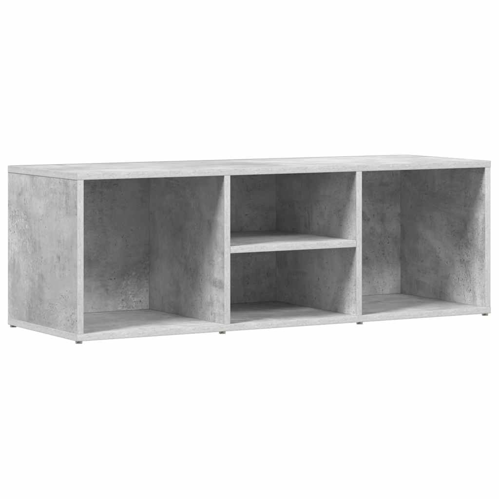 Shoe Storage Bench | Concrete Grey | Engineered Wood | Medium