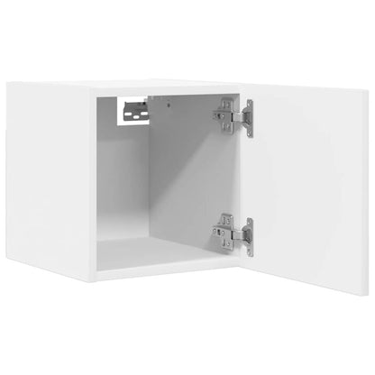 Wall Mounted TV Cabinets 4 pcs White 30.5x30x30 cm