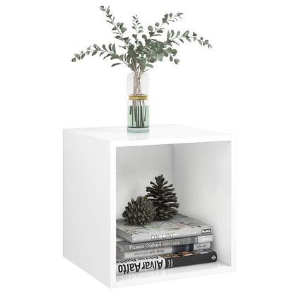 805446 vidaXL Wall Cabinets 4 pcs White 37x37x37 cm Engineered Wood