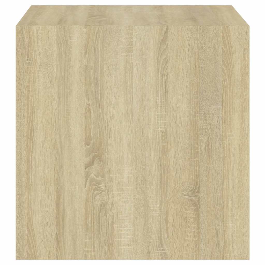 805454 vidaXL Wall Cabinets 2 pcs Sonoma Oak 37x37x37 cm Engineered Wood