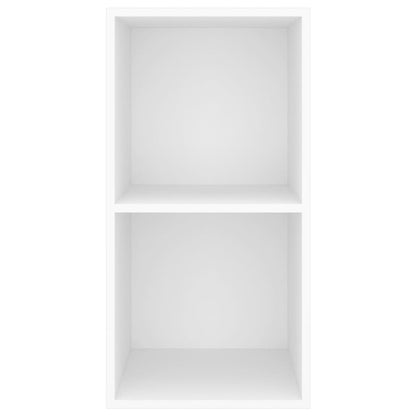 Wall-mounted TV Cabinet White 37x37x72 cm Engineered Wood