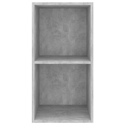 Wall-mounted TV Cabinet Concrete Grey 37x37x72 cm Engineered Wood
