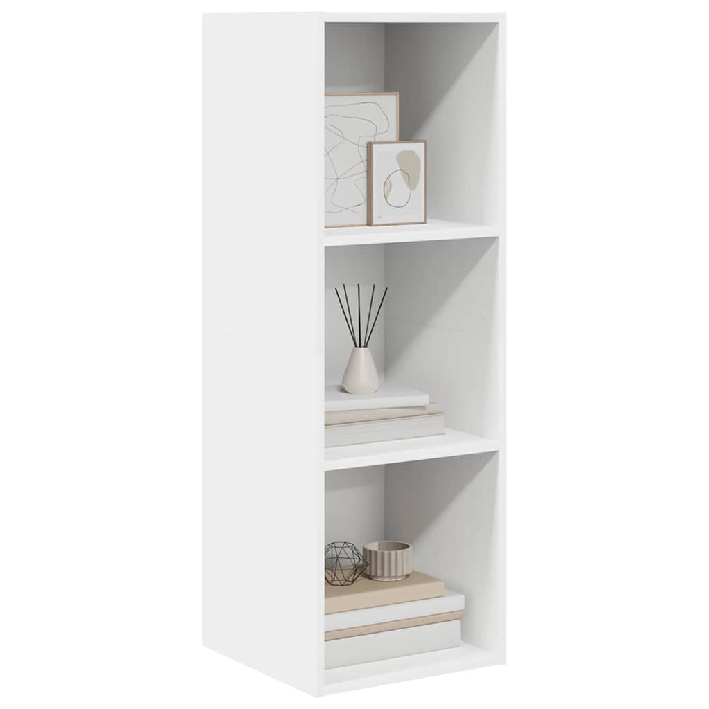 Wall-mounted TV Cabinet White 37x37x107 cm Engineered Wood