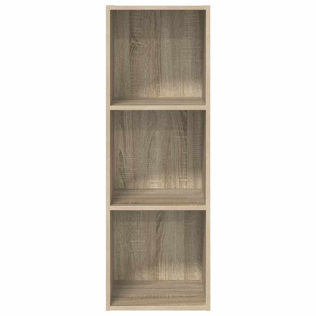 805483 vidaXL Wall-mounted TV Cabinet Sonoma Oak 37x37x107 cm Engineered Wood