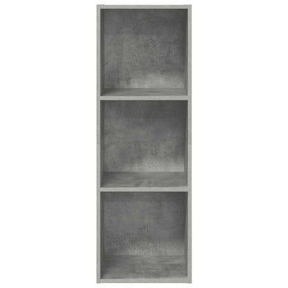 Wall-mounted TV Cabinet Concrete Grey 37x37x107 cm Engineered Wood