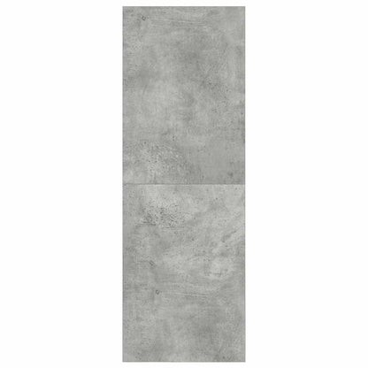 Wall-mounted TV Cabinet Concrete Grey 37x37x107 cm Engineered Wood