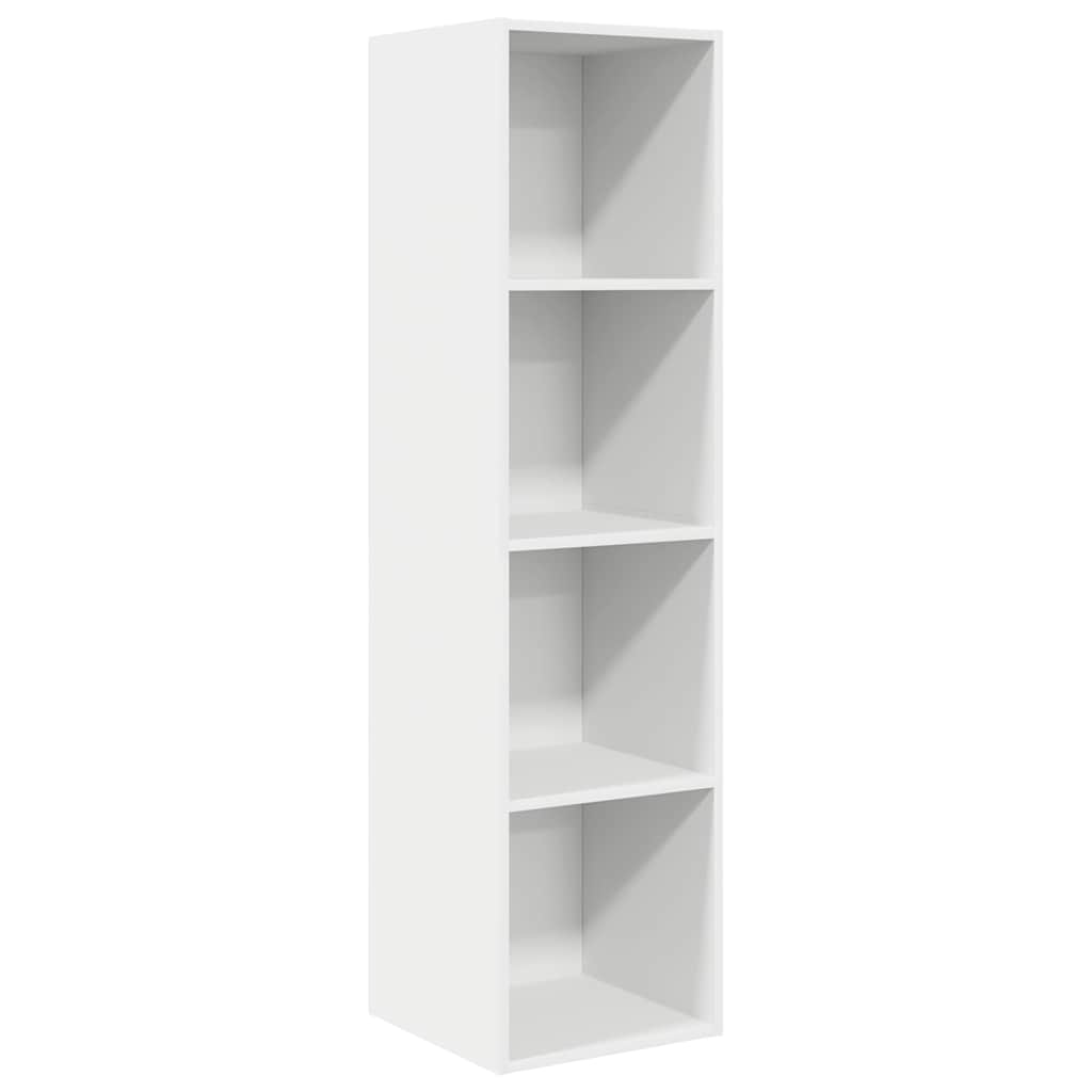 805489 vidaXL Wall-mounted TV Cabinet White 37x37x142,5 cm Engineered Wood