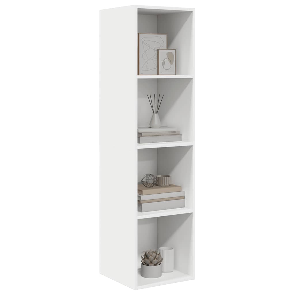 805489 vidaXL Wall-mounted TV Cabinet White 37x37x142,5 cm Engineered Wood