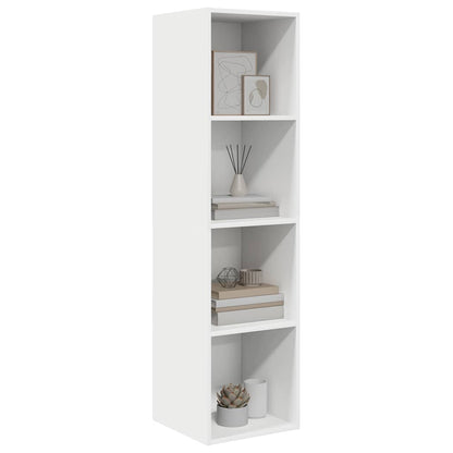 805489 vidaXL Wall-mounted TV Cabinet White 37x37x142,5 cm Engineered Wood