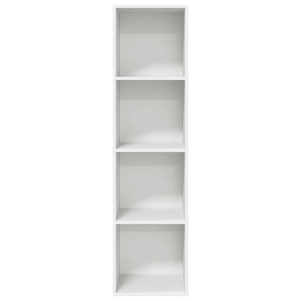 805489 vidaXL Wall-mounted TV Cabinet White 37x37x142,5 cm Engineered Wood