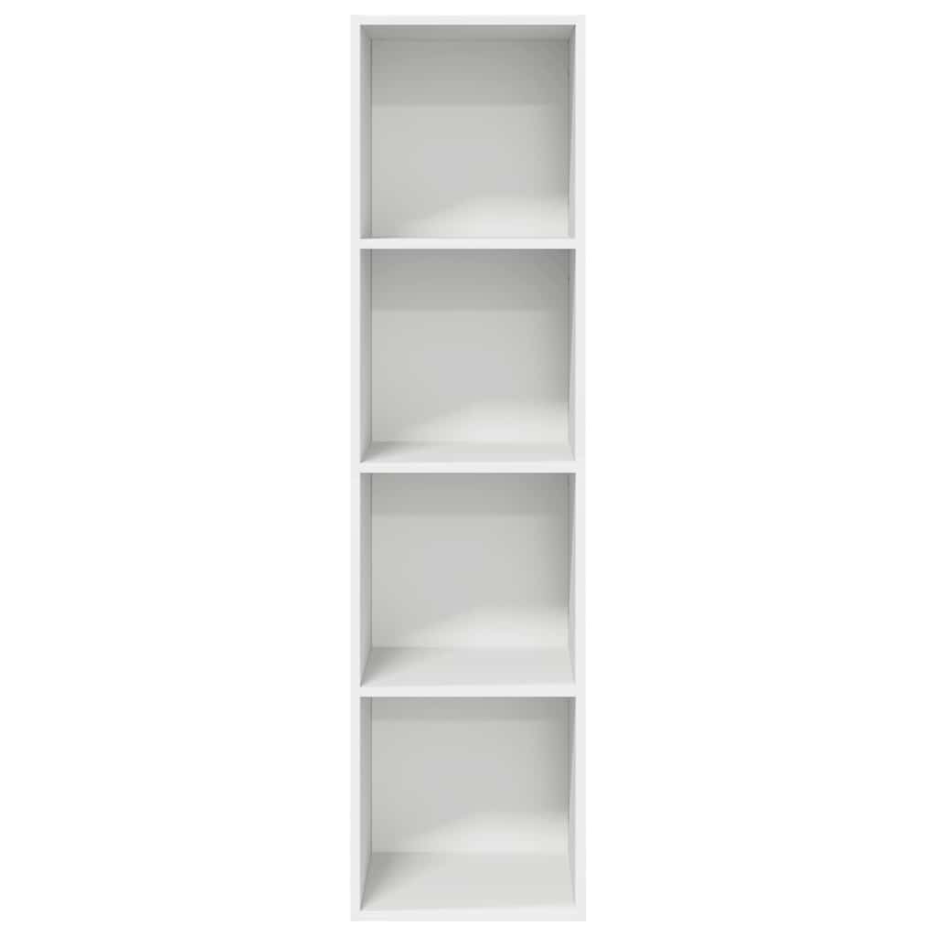805489 vidaXL Wall-mounted TV Cabinet White 37x37x142,5 cm Engineered Wood
