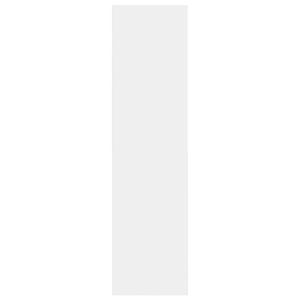 805489 vidaXL Wall-mounted TV Cabinet White 37x37x142,5 cm Engineered Wood