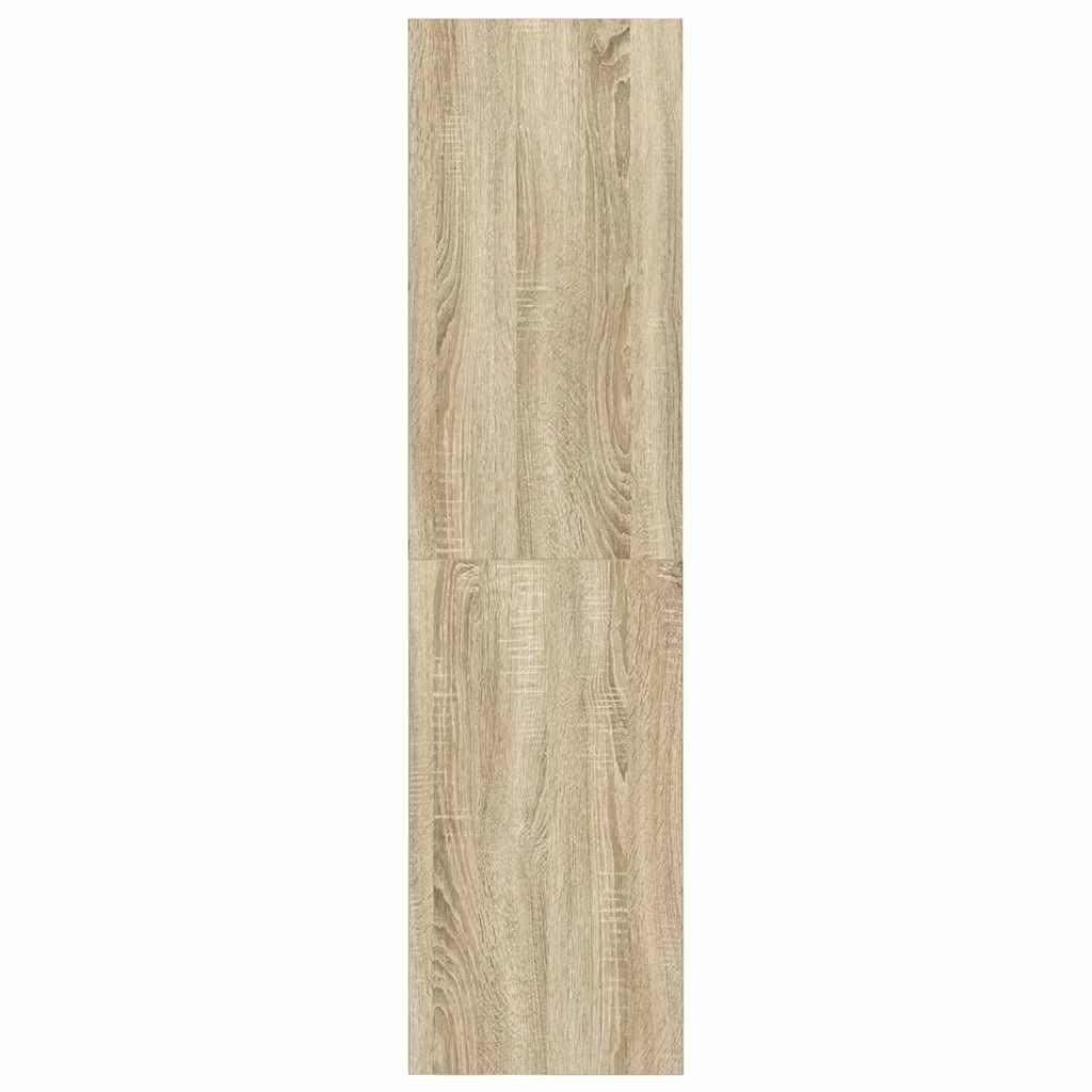 Wall-mounted TV Cabinet Sonoma Oak 37x37x142.5 cm Engineered Wood