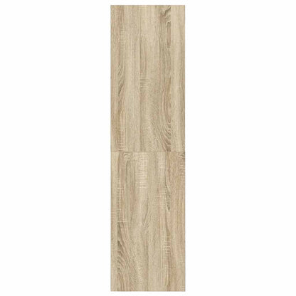 Wall-mounted TV Cabinet Sonoma Oak 37x37x142.5 cm Engineered Wood
