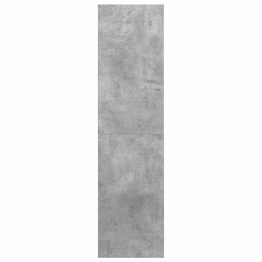 Wall-mounted TV Cabinet Concrete Grey 37x37x142.5 cm Engineered Wood