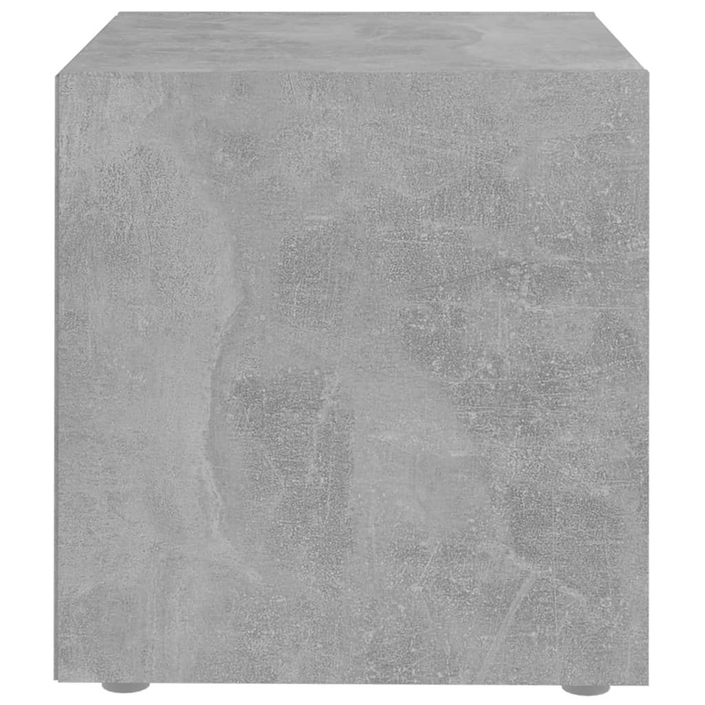 TV Cabinets 2 pcs Concrete Grey 37x35x37 cm Engineered Wood
