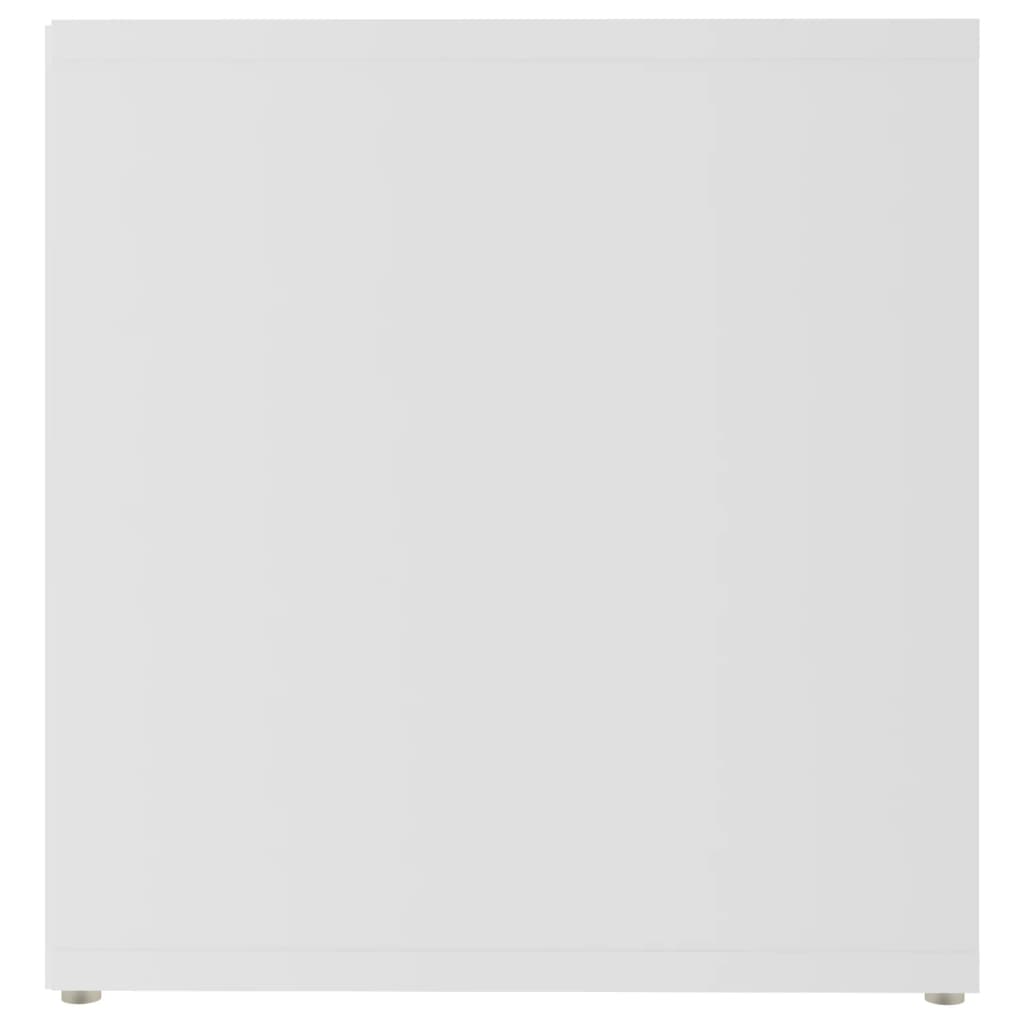 TV Cabinet White 72x35x36.5 cm Engineered Wood