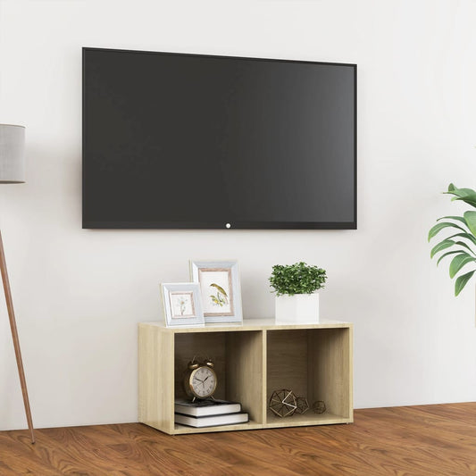 805528 vidaXL TV Cabinet Sonoma Oak 72x35x36,5 cm Engineered Wood