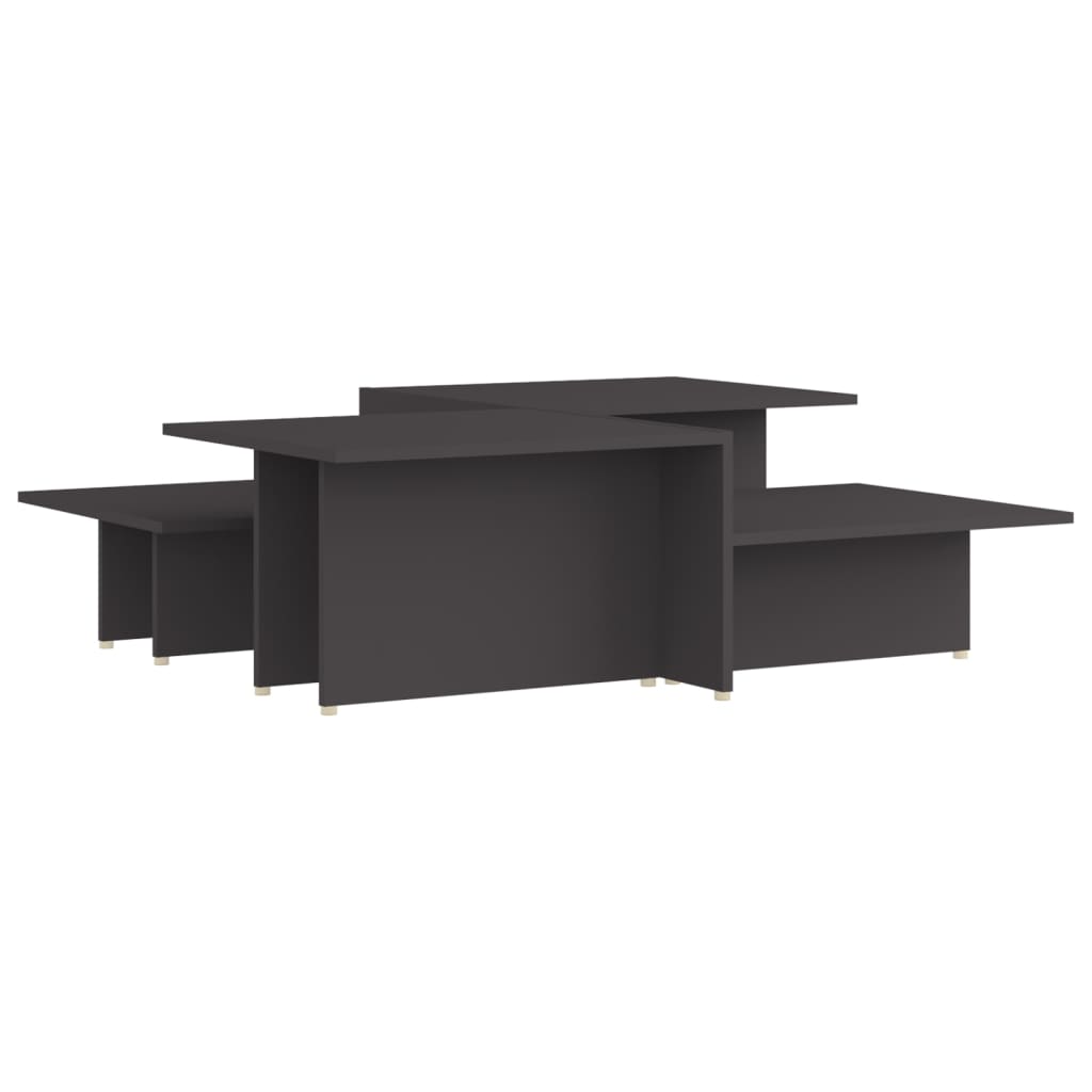 Coffee Table | Set of 2 | Grey | Engineered wood | Medium | Coffee Table