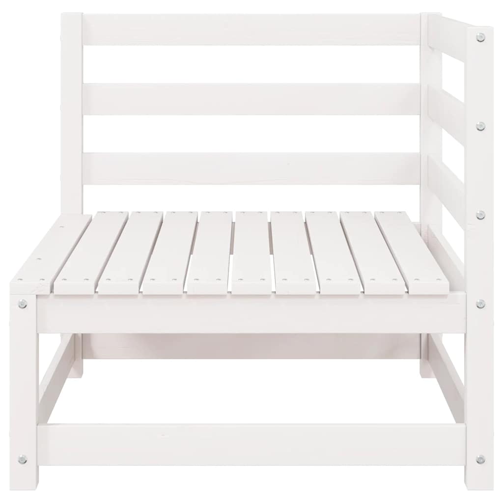 Corner Sofa | White | Solid pinewood | Standard | Modular | Corner Sofa