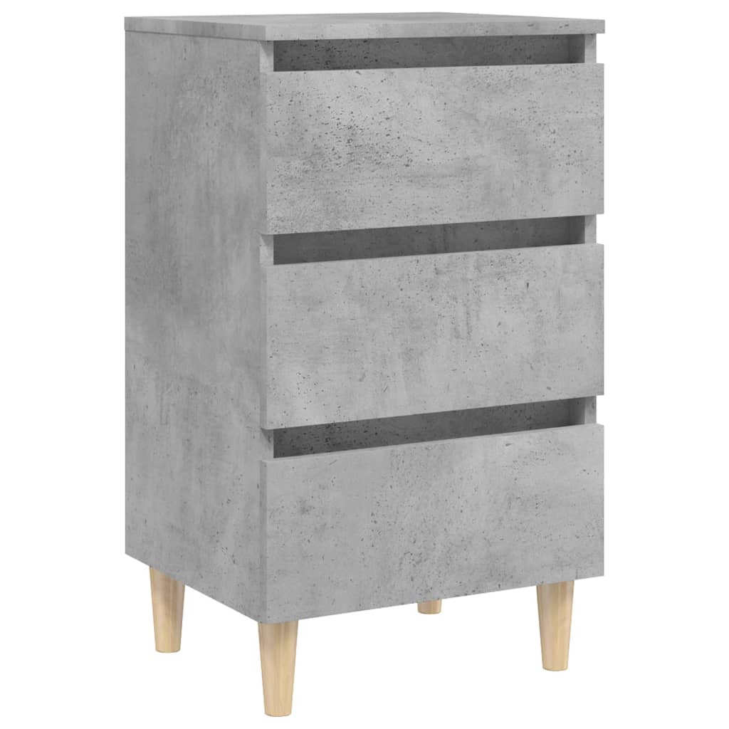 Bed Cabinet | Set of 2 | Concrete grey