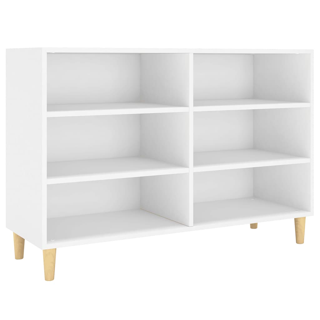 Sideboard White 103.5x35x70 cm Engineered Wood