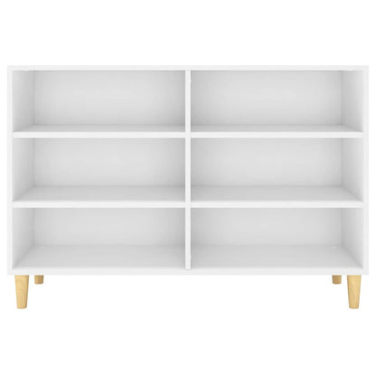 Sideboard White 103,5x35x70 cm Engineered Wood