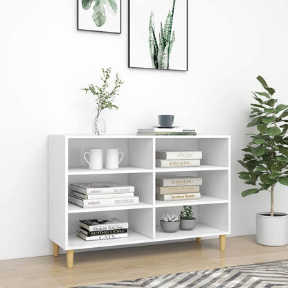 Sideboard White 103,5x35x70 cm Engineered Wood