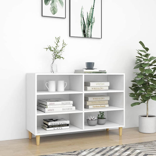 Sideboard White 103,5x35x70 cm Engineered Wood