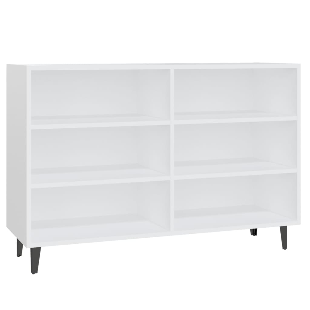 Sideboard White 103.5x35x70 cm Engineered Wood