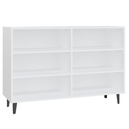 Sideboard White 103.5x35x70 cm Engineered Wood