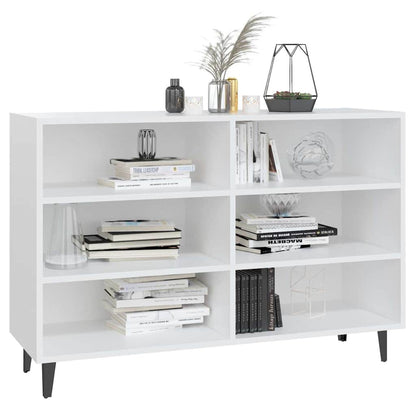 Sideboard White 103.5x35x70 cm Engineered Wood